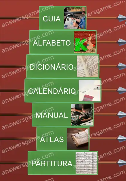 Respostas ao jogo Word Logic Castelo 3 Livros úteis