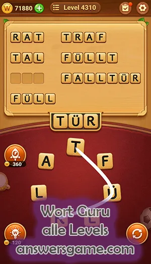 Wort Guru Lösungen 3